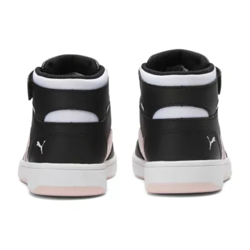 PUMA Rebound Layup Little Kid Girls Basketball Shoes