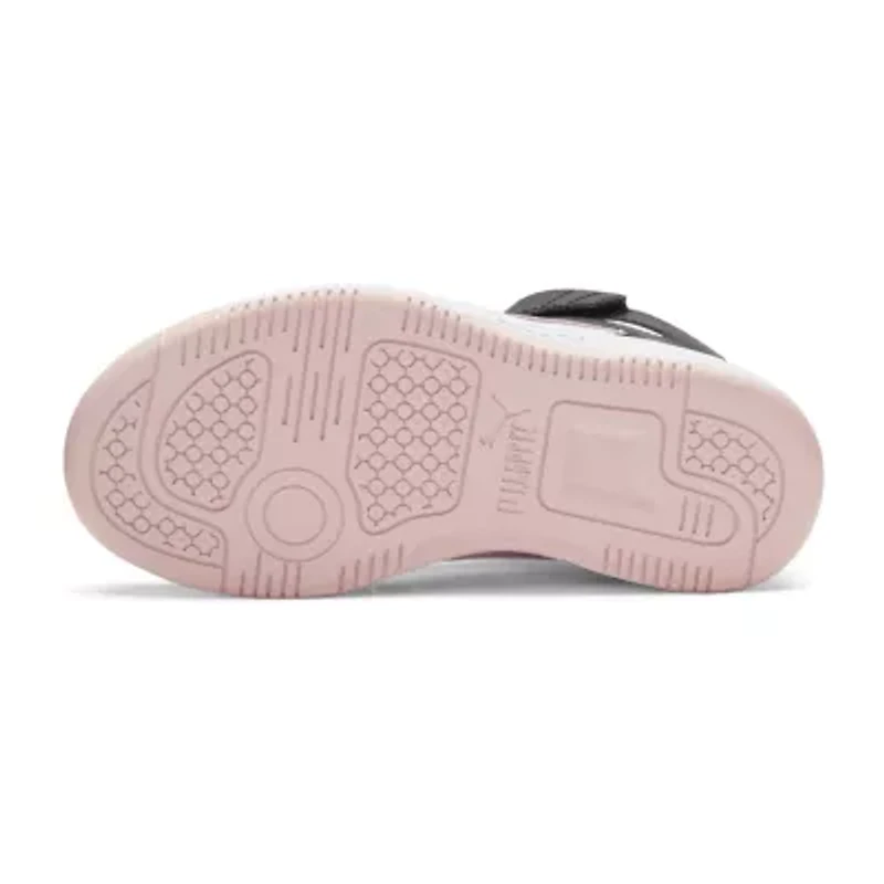 PUMA Rebound Layup Little Kid Girls Basketball Shoes