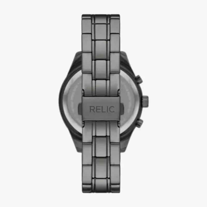 Relic By Fossil Womens Multi-Function Black Bracelet Watch Zr16011