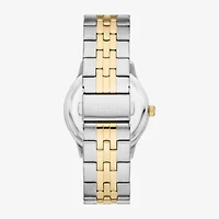 Relic By Fossil Mens Multi-Function Two Tone Stainless Steel Bracelet Watch Zr16014