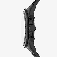 Relic By Fossil Mens Multi-Function Black Bracelet Watch Zr16018