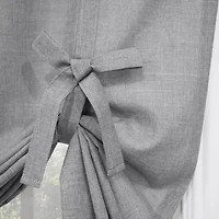No 918 Lawson Light-Filtering Rod Pocket Single Tie-Up Shade