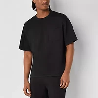 Arizona Mens Short Sleeve Boxy Fit Pocket T-Shirt