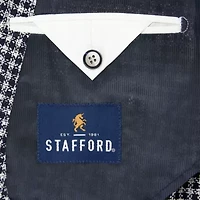 Stafford Mens Big and Tall Plaid Sport Coat