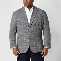 Stafford Mens Big and Tall Plaid Sport Coat