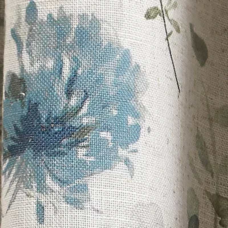 Martha Stewart Westchester Print Grommet Top Blackout Single Curtain Panel