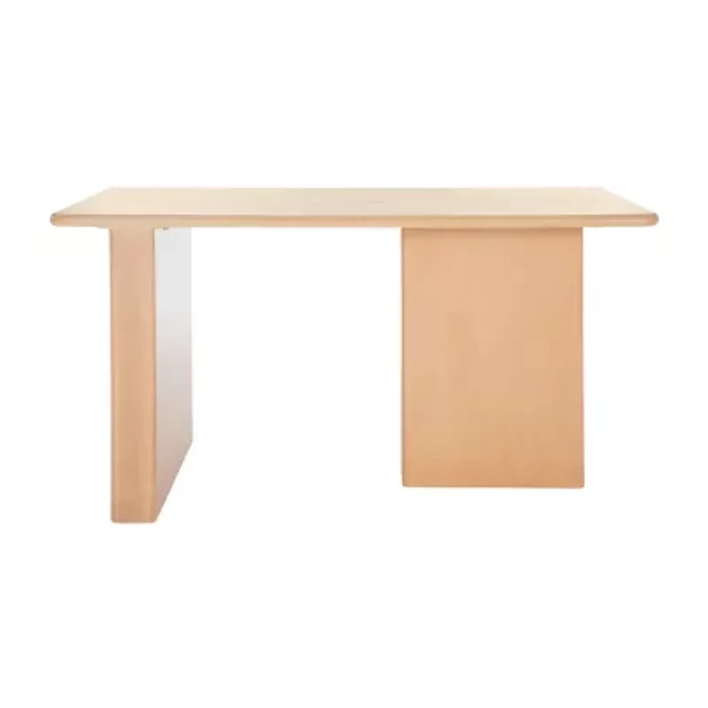 Enyo Rectangular Wood-Top Dining Table