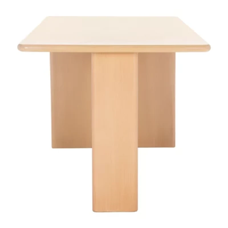Enyo Rectangular Wood-Top Dining Table