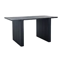 Amell Rectangular Wood-Top Dining Table