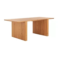 Buckley Rectangular Wood-Top Dining Table