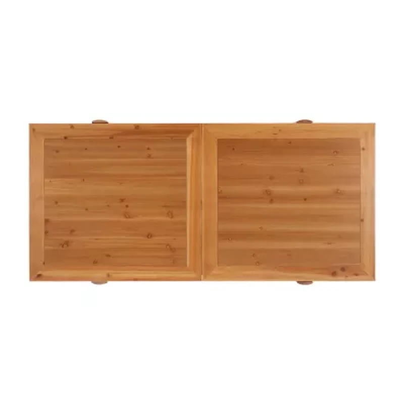 Buckley Rectangular Wood-Top Dining Table