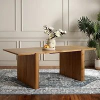 Buckley Rectangular Wood-Top Dining Table
