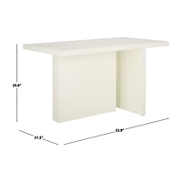 Safavieh Assana Rectangular Wood-Top Dining Table