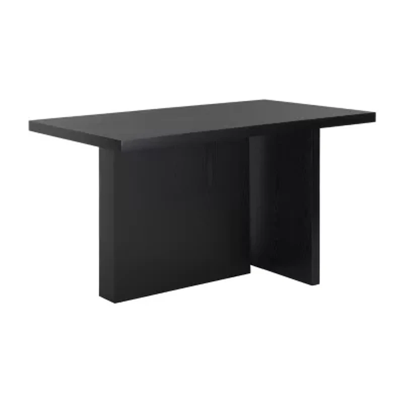 Assana Rectangular Wood-Top Dining Table