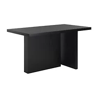 Assana Rectangular Wood-Top Dining Table