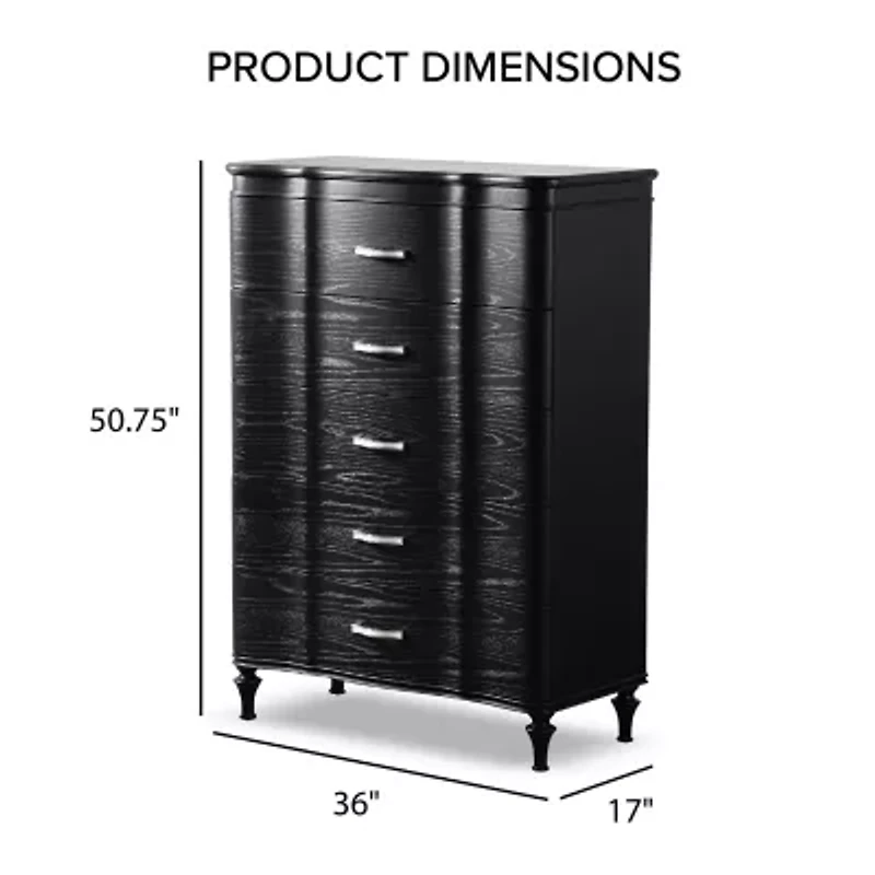 Melodi Parc 5-Drawer Chest