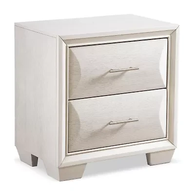 Hinwitz 2-Drawer Nightstand