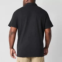 mutual weave Big and Tall Mens Regular Fit Short Sleeve Polo Shirt