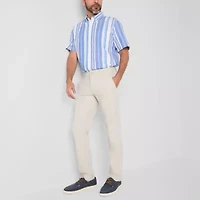 St. John's Bay Performance Mens Slim Fit Flat Front Pant