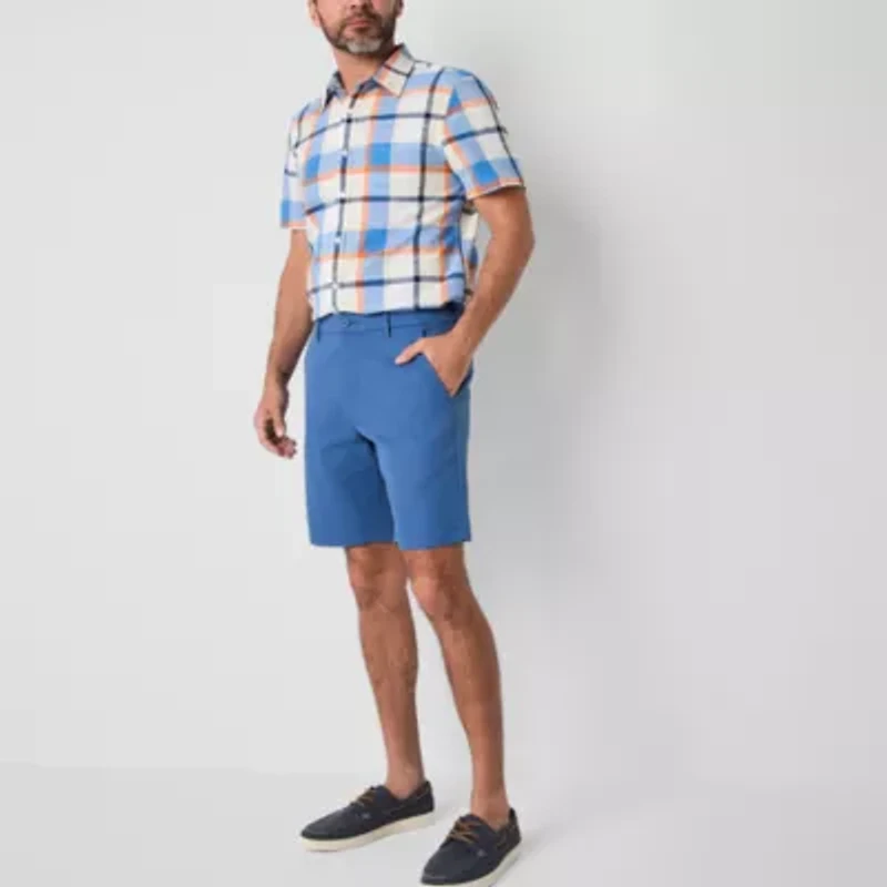 St. John's Bay Performance Mens 9" Moisture Wicking Chino Short