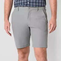 St. John's Bay Performance Mens 9" Mid Rise Moisture Wicking Chino Short