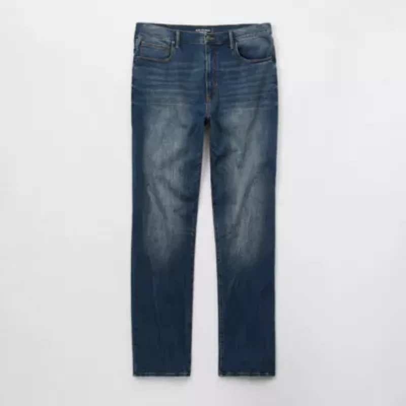 Arizona Advance Flex 360 Big and Tall Mens Straight Leg Relaxed Fit Jean