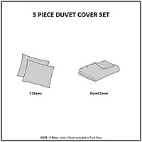 Madison Park Gisele 3-pc. Floral Duvet Cover Set