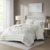 Madison Park Juliana Cotton Chenille 3-pc. Medallion Comforter Set