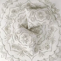 Madison Park Juliana Cotton Chenille 3-pc. Medallion Comforter Set