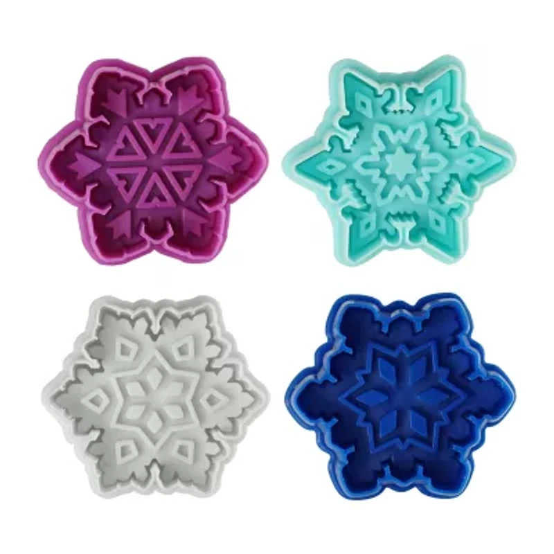 R&M International Llc Winter 8-pc. Pastry Stamper Bundle