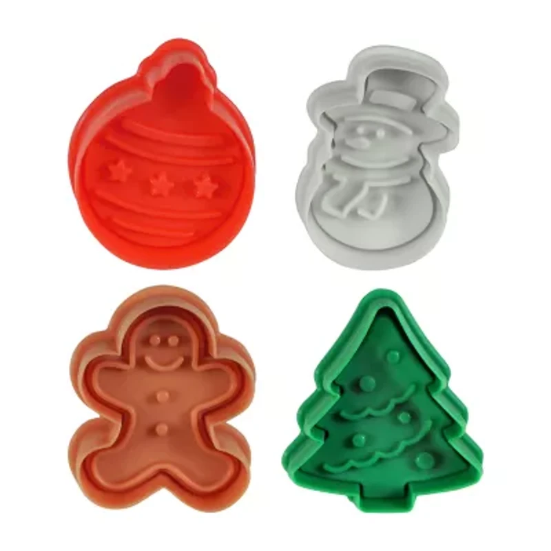 R&M International Llc Winter 8-pc. Pastry Stamper Bundle