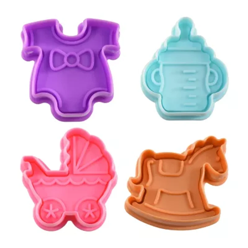R&M International Llc Baby 10-pc. Cookie Cutter and Stamp Bundle