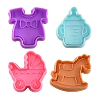 R&M International Llc Baby 10-pc. Cookie Cutter and Stamp Bundle