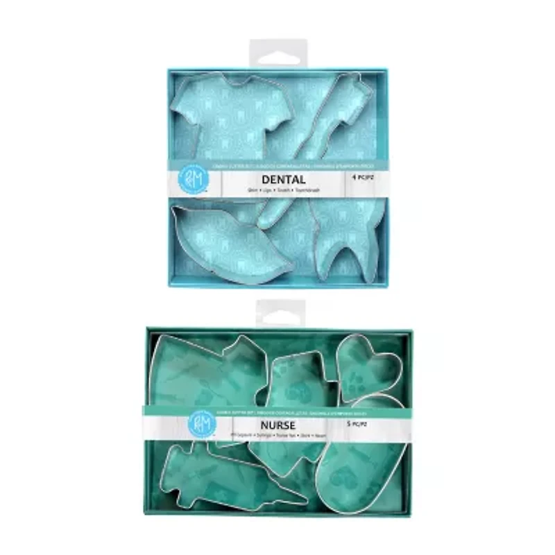R&M International Llc Dental and Nurse 9-pc. Cookie Cutter Bundle