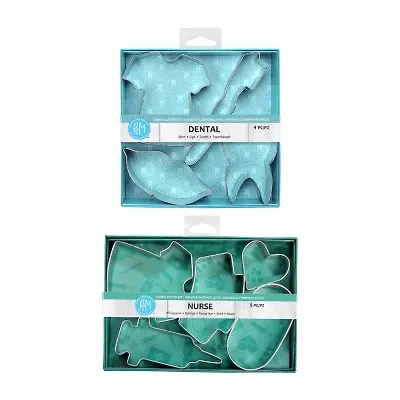 R&M International Llc Dental and Nurse 9-pc. Cookie Cutter Bundle