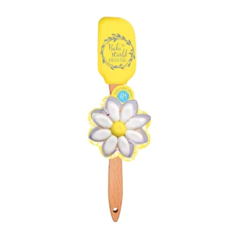 R&M International Llc Daisy and Heart 4-pc. Cookie Cutter and Spatula Bundle