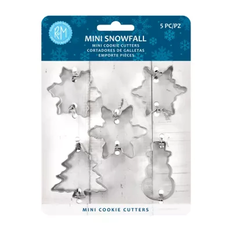 R&M International Llc Snowfall Christmas Mini 11-pc. Cookie Cutter Bundle