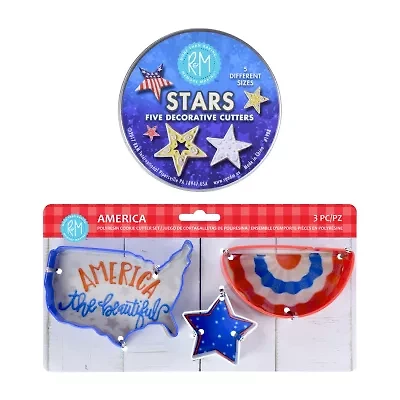 R&M International Llc Patriotic 8-pc. Cookie Cutter Bundle