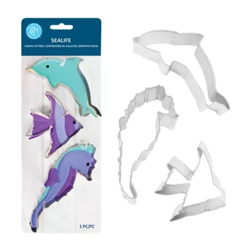 R&M International Llc Sealife 9-pc. Cookie Cutter Bundle