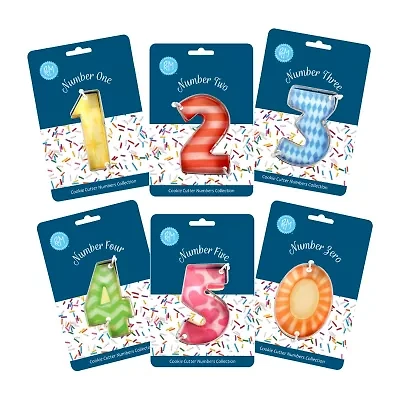 R&M International Llc Milestone 6-pc. Cookie Cutters