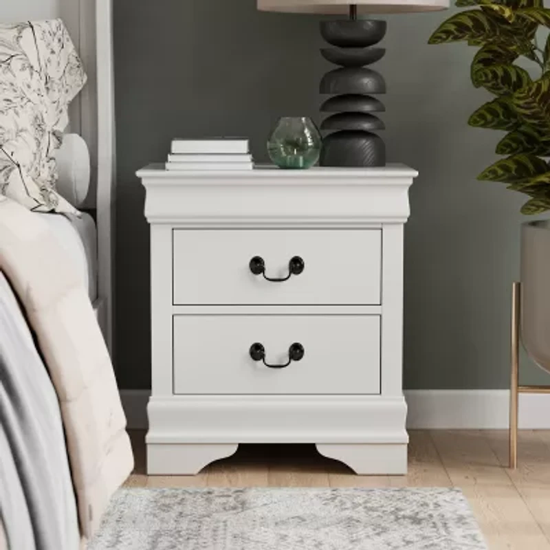 Burkhart 2-Drawer Nightstand