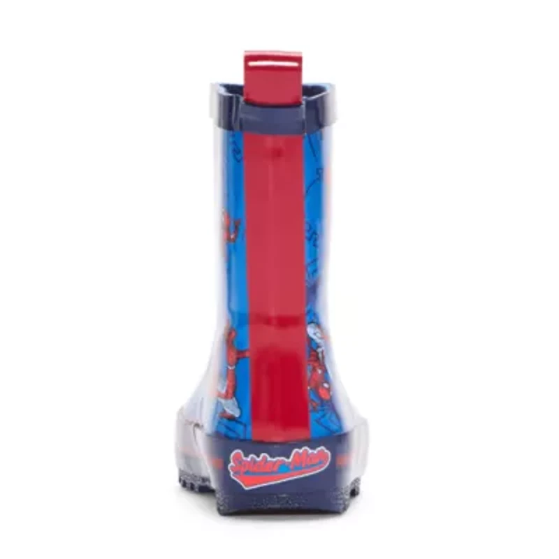 Disney Collection Little Kids Boys Spiderman Rain Boots