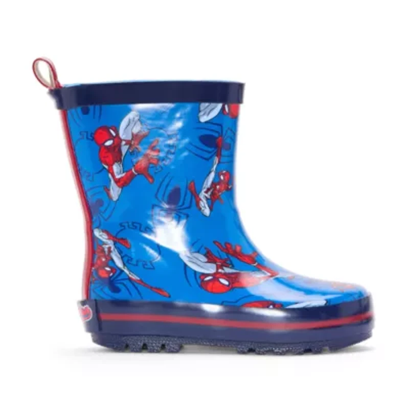 Disney Collection Little Kids Boys Spiderman Rain Boots