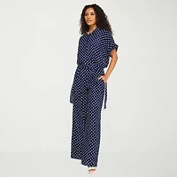 Premier Amour Womens Flare Pull-On Pant