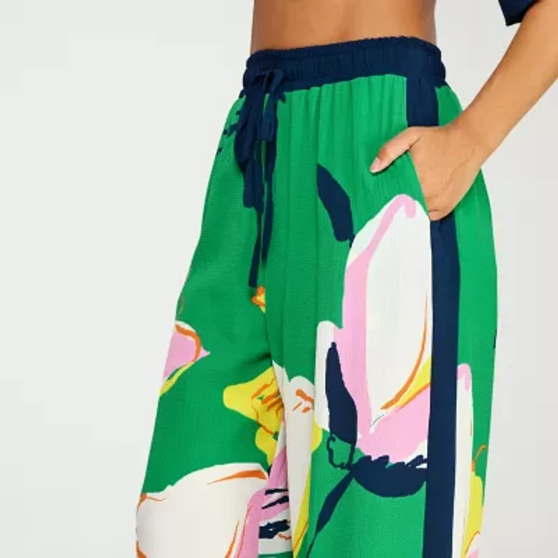 Premier Amour Womens Straight Drawstring Pant