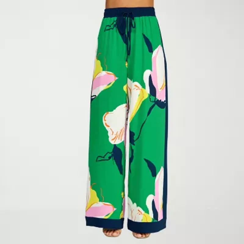 Premier Amour Womens Straight Drawstring Pant