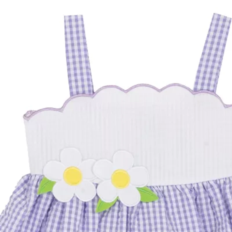 Rare Editions Baby Girls 2-pc. Sleeveless A-Line Dress