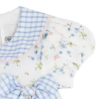 Rare Editions Baby Girls Short Sleeve Cap A-Line Dress