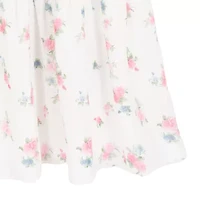 Rare Editions Big Kid Girls Sleeveless Ruffled Floral Maxi Dress