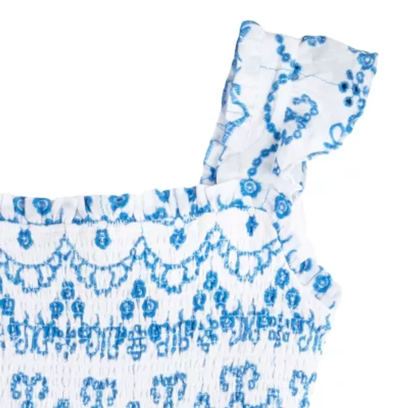 Rare Editions Big Kid Girls Sleeveless Maxi Dress